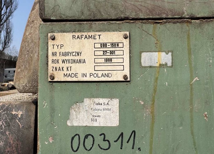 TOKARKA RAFAMET  UBD 150N 